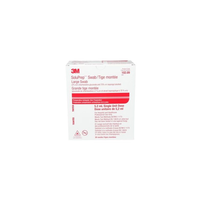 3M™ SoluPrep™ Large Swab (2% w/v chlorhexidine gluconate and 70% v/v ...